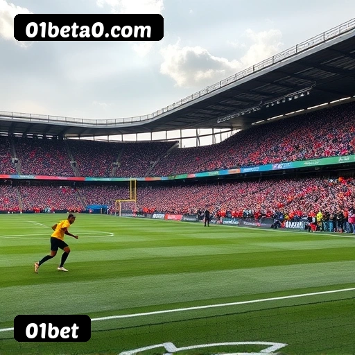 App 01bet para iOS e Android — interface mobile, login biométrico e PIX integrado